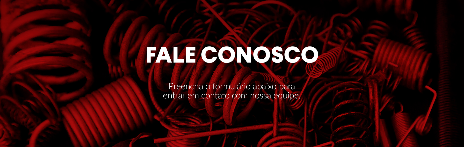 Banner da Página: Contato